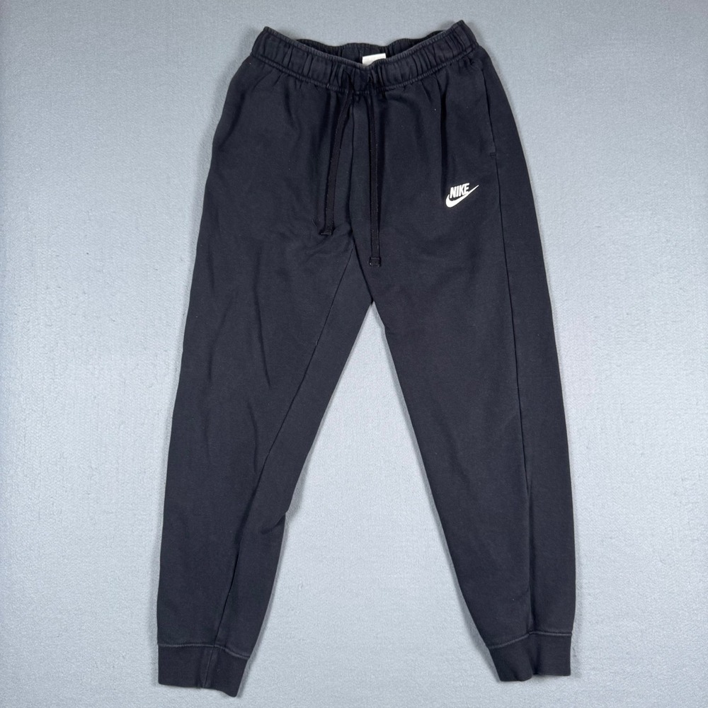 Nike Sportswear Club Fleece Joggers Men Small Black Athletic Sweatpants BV2671